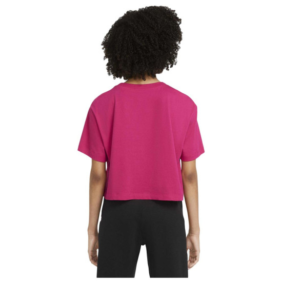 Nike Γυναικεία κοντομάνικη μπλούζα Sportswear Essential crop